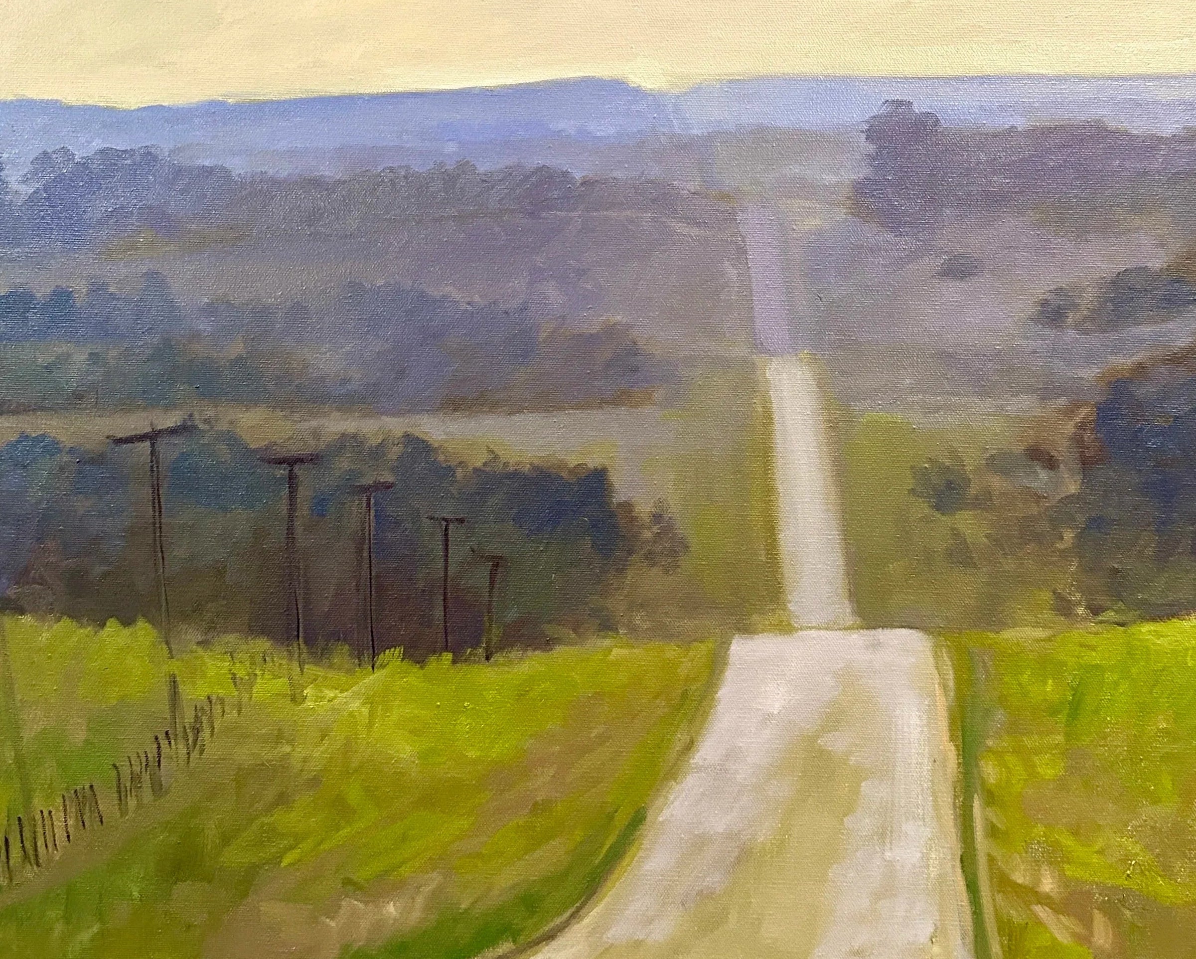 Highway in the Sandhills — Fine Art Print by Jeremy Vlcan
