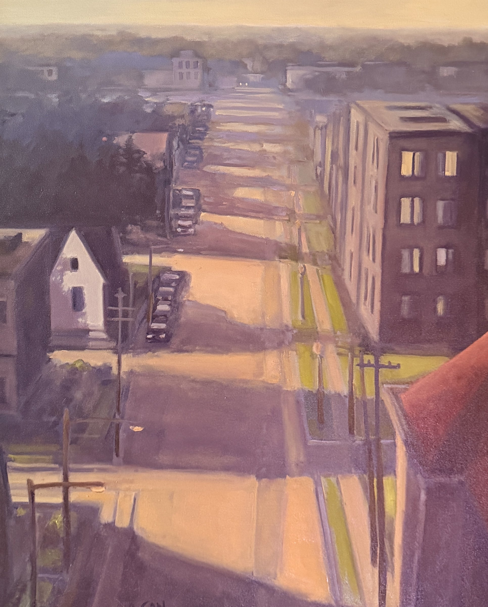 Top of the Cottonwood - oil on canvas by Jeremy Vlcan