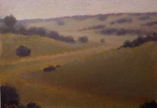 Badger Ridge Trail #12 — Oil on Linen by Jeremy Vlcan