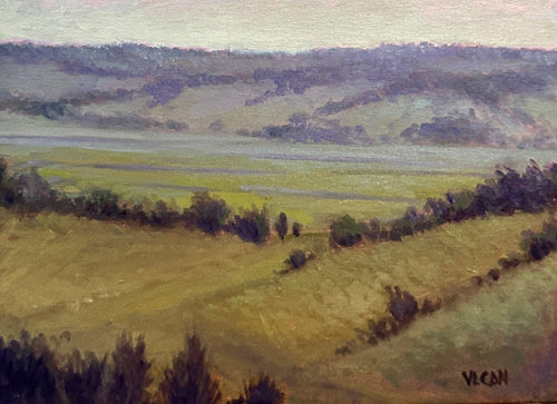 Badger Ridge Trail #8 — Oil on Linen by Jeremy Vlcan