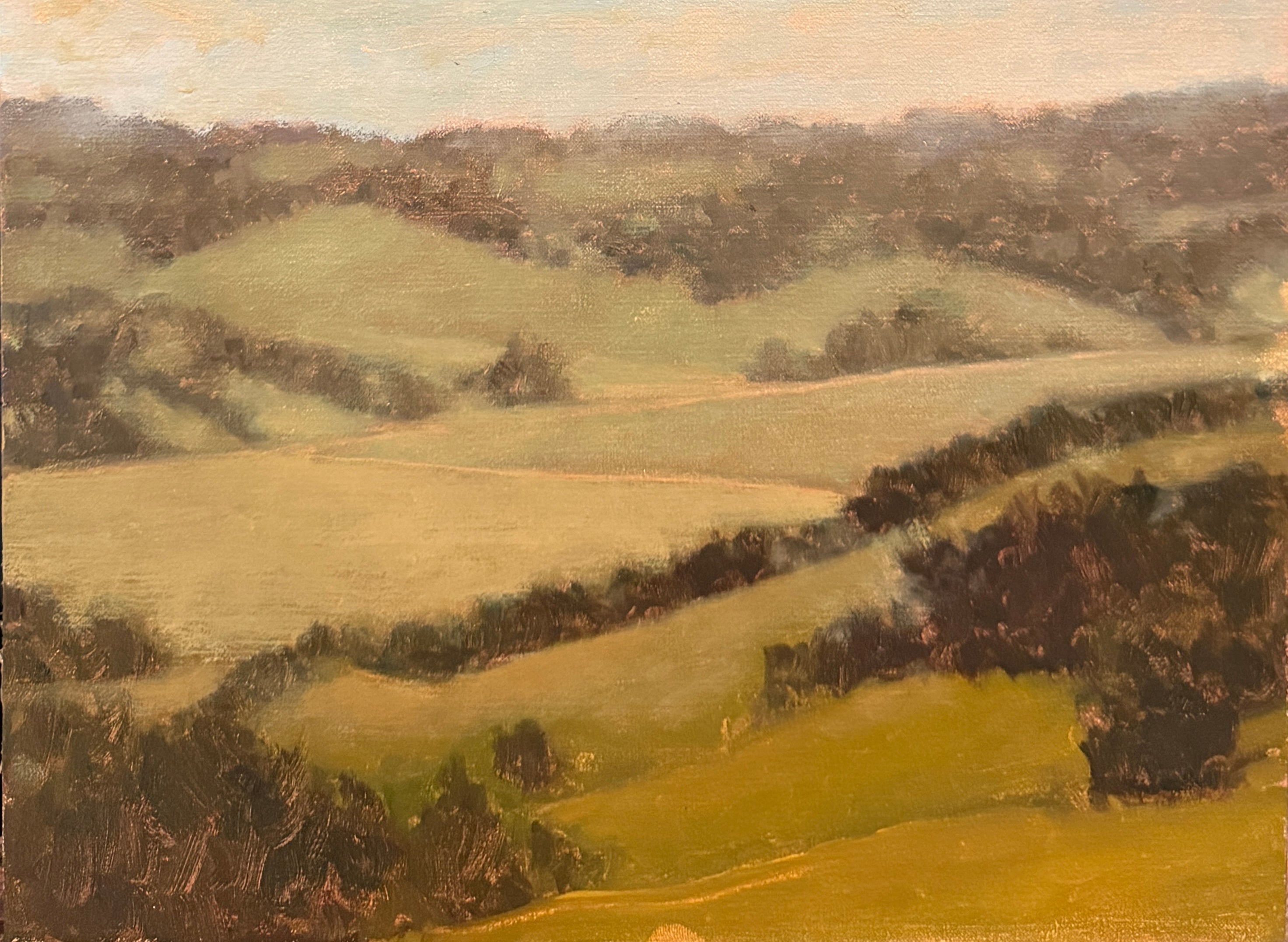 Badger Ridge Trail #9 — Oil on Linen by Jeremy Vlcan