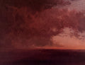 Lake Mac Sunset 2 - oil on canvas by Jeremy Vlcan