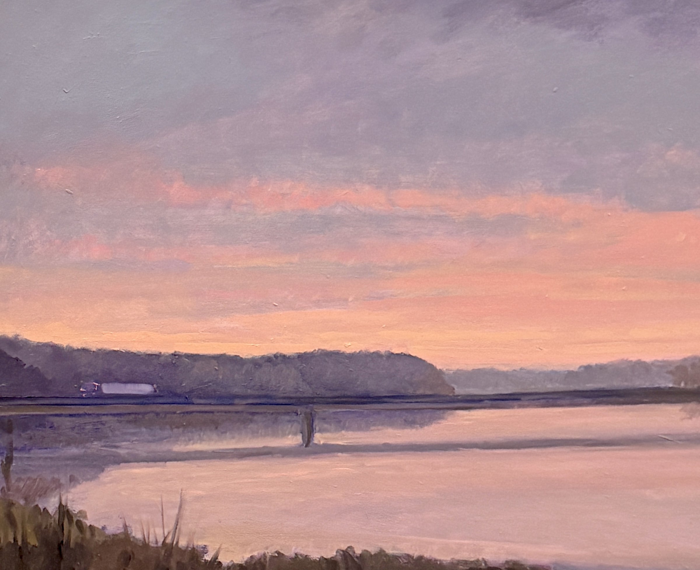 Platte from Nicks - oil on canvas by Jeremy Vlcan