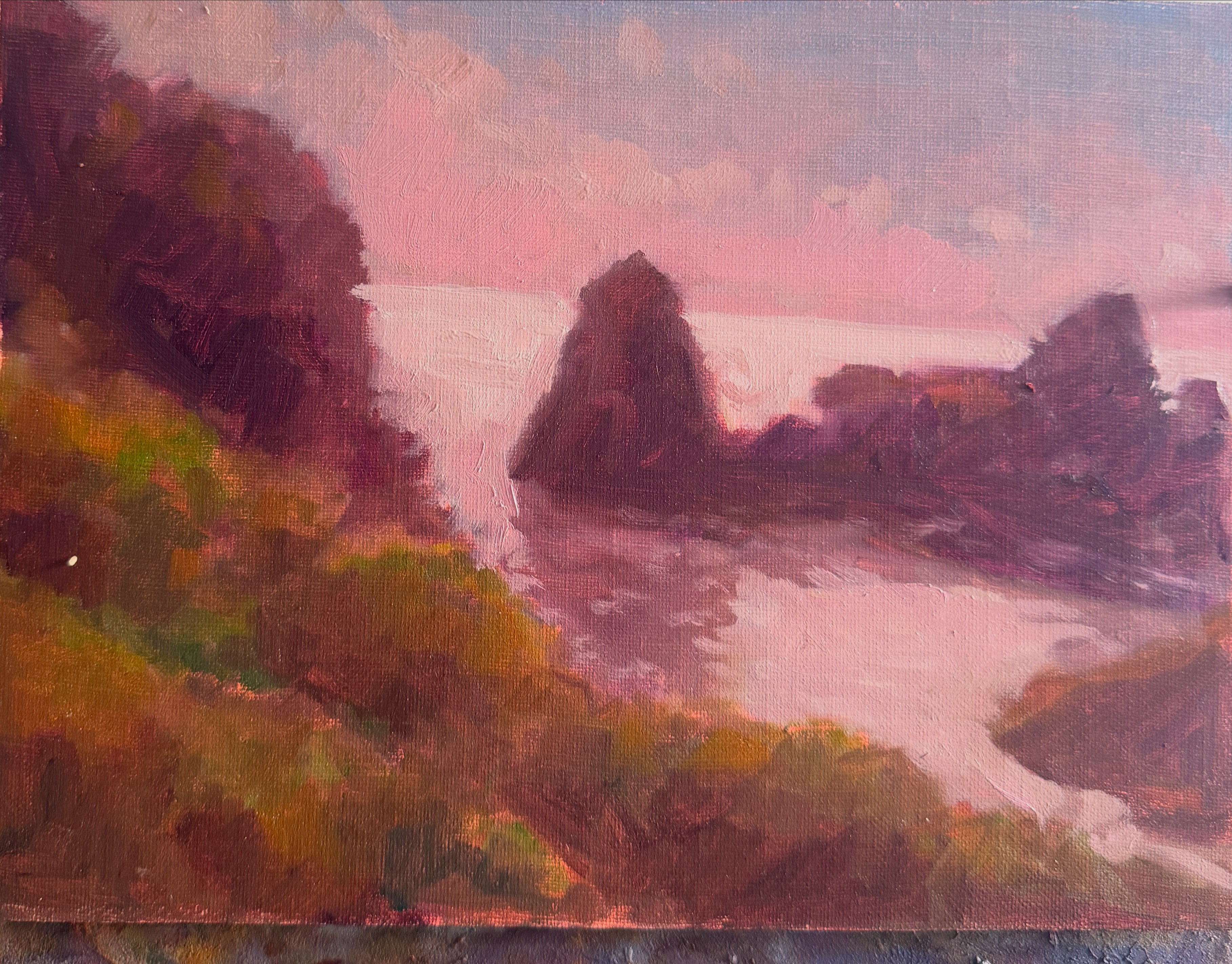 Rocky Point - Carmel — Oil on Linen by Jeremy Vlcan