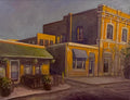Sunrise in Dundee — Oil on Canvas by Jeremy Vlcan