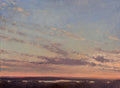 Sunset from Springfield #2 — Oil on Canvas by Jeremy Vlcan