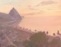 View from Green Fig, Soufrière — Oil on Canvas by Jeremy Vlcan