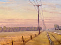 Walk to the Dirt Road 2 - oil on canvas by Jeremy Vlcan